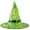 Green, variant on Gallickan Witch Hats for Girls, Halloween Witches Hats, Womens Girls Witch Hat, Halloween Decoration for Garden Yard Indoor Outside Party Decor, Purple