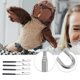thumbnail image 3 of Wooden Puppet Control Rod Adjustable Metal Hand Puppet Rods 4Pcs Kit, 3 of 5