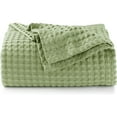 thumbnail image 1 of Cotton Blankets for Twin Size bed, All Season Cotton Twin Size Blanket, Lightweight Soft Breathable Fall Thermal Blanket, 1 of 7