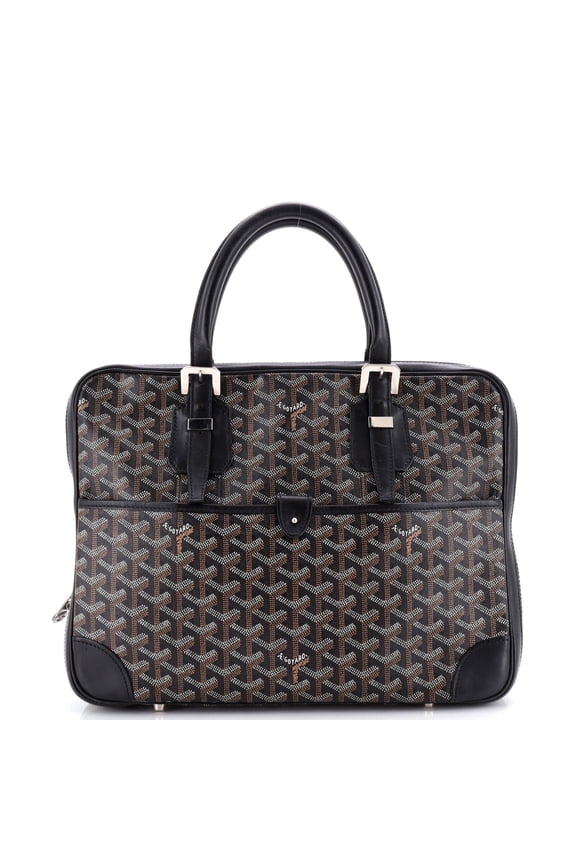 Pre-Owned Ambassade Briefcase Coated Canvas PM By Rebag