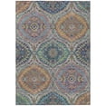 thumbnail image 2 of Addison Rugs Chantille Indoor/Outdoor Traditional Panels Blue Machine Washable Rectangle Rug, 9' x 12', 2 of 8