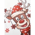 thumbnail image 6 of Christmas Family Pajama Matching Reindeer PJs Plaid Pants Xmas Sleepwear Clothes, 6 of 6