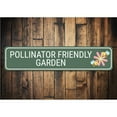 thumbnail image 2 of Pollinator Friendly Garden Sign, Backyard Sign, Garden Sign, for Gardener - 4x18 inches, 2 of 4