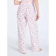 thumbnail image 3 of Joyspun Women's Poplin Sleep Pants, 30'' Inseam, Sizes XS-3X, 3 of 4