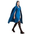 thumbnail image 3 of Disfraz de Madre de Dragones, disfraz de Daenerys Targaryen, vestidos azules, capa, conjunto completo, disfraz de Carnaval de Halloween para mujer-A, 3 of 5