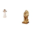 thumbnail image 1 of Figura de resina de ángel,Estatua de ángel Figura Decoración del hogar Estante de interior,Escultura coleccionable de figura rezando para sala de estar,Figura de león,Estante con estatua de, 1 of 8