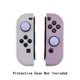thumbnail image 3 of PlayVital Silicone Joystick Caps for Nintendo Switch, Switch Lite & OLED – Thumb Grip Covers, Light Violet, 3 of 8
