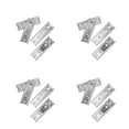 thumbnail image 6 of Hemoton 8-Piece Concealed Headboard Mount Brackets Set for Sofa Armrest, Bed, Sectional Sofa Connector, Detachable Furniture Wall Plates, 6 of 8