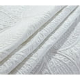 thumbnail image 6 of Legacy Decor 3 PCS Bedspread Quilt Coverlet Reversible Pinsonic Floral Finish All Season Oversized Queen White Color, 6 of 7