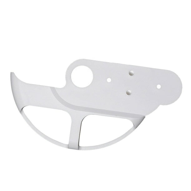 Protector de disco de freno Cubierta de protección de disco Piezas de repuesto Accesorios fáciles de instalar Blanco