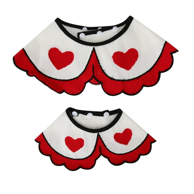 Babero para cachorro, 2 uds., pañuelo tejido para mascotas, bufanda para perro, Collar confiable y duradero Jadeshay A