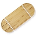thumbnail image 2 of Superior 3-Piece Bamboo Cheese and Deli Board Board Set – Magnetic Cutting Boards with Deep Juice Grooves and 5 Compartments – Large Serving Platter, Easy to Clean, Perfect for Kitchen, Entertaining, 2 of 8