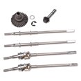 thumbnail image 4 of LYUMO Front Rear Drive Shaft Gear Set For Axial SCX10 II 90046 90047 1/10 RC Car Front Rear Drive Axle,RC Car Upgrade Parts,RC Front Rear Drive Axle, 4 of 8