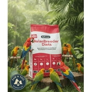 Zupreem Natural AvianBreeder Bird Food for Parrots & Conure, 40-Lb