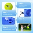 thumbnail image 5 of Tennis Ball Training Baseboard, 2026 Updated Tennis Trainer Equipment Set, Tennis Trainer Ball with String, Multifunction Tennis Practice Rebounder for Backyard, Tennis Self Training Tool, 5 of 5