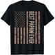 thumbnail image 1 of Camiseta Mujer "Mejor Abuelito" Día del Padre Divertida con Bandera EE.UU., 1 of 5