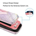 thumbnail image 3 of Fintie Carry Case for Nintendo Switch Lite 2019 - [Shockproof] Hard Shell Protective Cover Travel Bag with 15 Game Card / 2 Micro SD Card Slots, Inner Pocket for Switch Lite Console, Glittering Marble, 3 of 10