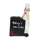 thumbnail image 4 of Estatua de chef, pequeña escultura, soporte para palillos de dientes, adorno creativo de mesa, figura decorativa para escritorio, hogar, restaurante, Estilo A, 4 of 8