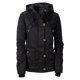 thumbnail image 1 of Chaqueta de campo con cremallera completa Aeropostale para mujer, negra, pequeña Aeropostale Chaqueta de campo, 1 of 1