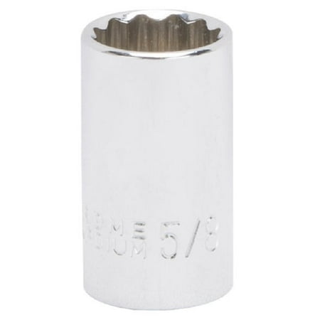 

Vulcan MT6515878 1/2 Inch Drive Standard Socket 5/8 Inch 6-Point