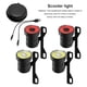 thumbnail image 4 of Eigraketly Paquete de 2 luces con sensor de monopatín, lámparas de rueda de monopatín de seguridad recargables, luz trasera automática para Patinetes eléctricos Luz delantera, 4 of 5