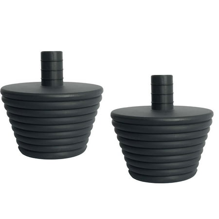 

XIAOFFENN Universal Tub Plug For Tub And Bathroom Sink Pipe Plug Black