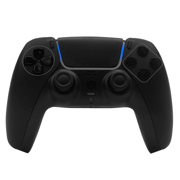 Wireless Controller Compatible with P5/P5 Pro/P5 Slim/PC, with 1500mAh Battery, Dual Vibration, 6-Axis Motion Control,Speaker, 3.5mm Audio Jack, Black