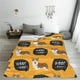 thumbnail image 5 of Fotbe Corgi Manta de Franela Acolchonada con Estampado, Súper Suave y Esponjosa, Extra Grande para Sofá, Cama, Uso Todo el Año-50"x40", 5 of 7