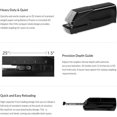 thumbnail image 2 of Automatic Heavy Duty Electric Stapler- for Professional Daily Use - Stapler and Power Cable Included - Full Strip Jam-Free Operation - 25-30 Sheet Max, 2 of 5