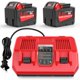 thumbnail image 1 of Batería WECACHWE 18V 9.0Ah de repuesto con cargador doble, 1 of 7
