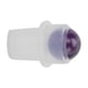 thumbnail image 2 of Inserciones de bolas de rodillos de piedras preciosas de amatista Sincero para botellas de aceite esencial de 10 ml, 2 of 10
