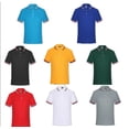 thumbnail image 4 of Ramiter Mens Golf Shirts Men's Short Sleeve Advantage Solid Pique Polo Yellow,3XL, 4 of 4