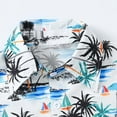 thumbnail image 3 of Uxgjfwu Boys Floral Print Short Sleeve Shirts Kids Boy Summer Shirts Top Beach Clothes Sizes 2-11,White, 3 of 6