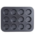 thumbnail image 2 of Molde para Magdalenas, Molde Redondo Antiadherente para pastel, Cocina Casera, Herramientas de Cocina Diy para Hornear, Magdalenas, Tartas, Pan, Queso, 2 of 7