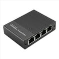thumbnail image 2 of Divisor Ethernet de 1000 Mbps, Divisor de Internet LAN RJ45 de 1 A 4 Gigabits para TV, Computadora, Enrutador, Conmutador, TV Digital., 2 of 5