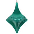 thumbnail image 1 of Vickerman MT194042D 8 in. Teal Candy Glitter Drop Ornament, 1 of 3
