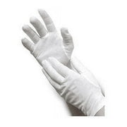 Cara 100% Cotton Gloves Comfortable & Sanitary Protection, Medium, 1 Pair