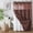 Brown-72"W x 75"L (Pack of 1), variant on No Hook Shower Curtain With Snap In Fabric Liner Waffle Weave Heavy Duty Thick CurtaTop Window Hotel Style Waterproof Bathroom Set 72 X 75 Inch Grey