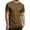 tshirts 18#Brown, variant on Mens T Shirts Solid Color Short Sleeve Crew Neck Thin Breathable Basic Tee Comfort Layering Top Fashion Versatile Casual Outdoor T-Shirt,,2XL