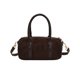 thumbnail image 2 of Bolso bandolera para mujer | Bolso de mano y bolso tote de imitación de gamuza | Bolso Boston pequeño tipo barril para uso diario | Para viajes, compras y desplazamientos, 2 of 6