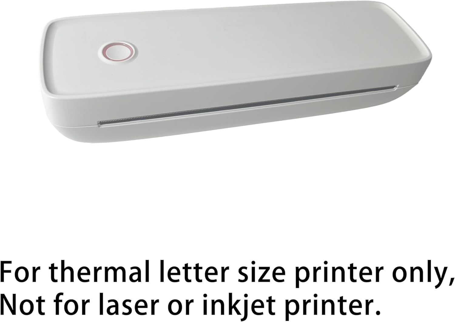 200 pages, BPA BPS free, thermal printer paper 8.5 x 11,letter,folded,continuous,without black mark for thermal printer