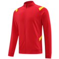 thumbnail image 1 of New long sleeved long pull soccer jacket jacket for autumn and winter sportswear top, 1 of 2