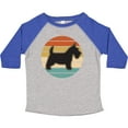 thumbnail image 3 of Inktastic Scottie Dog Vintage Scottish Terrier Boys or Girls Toddler T-Shirt, 3 of 5