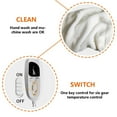 thumbnail image 4 of TIMIFIS Heated Blanket Home Essentials Electric Foot Warmer For Men And Women, Quick Foot Heating Pad, Six-speed Temperature Control, Machine Washable Foot Warmer Under The Table, 4 of 7