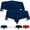 Navy Blue, variant on Utopia Kitchen Rectangle Table Cloth 1 Pack, Tablecloth Machine Washable, Polyester Table Cover for Dining, Buffet Parties, Picnics, Events, Weddings and Restaurants (52x70 Inches, Black)