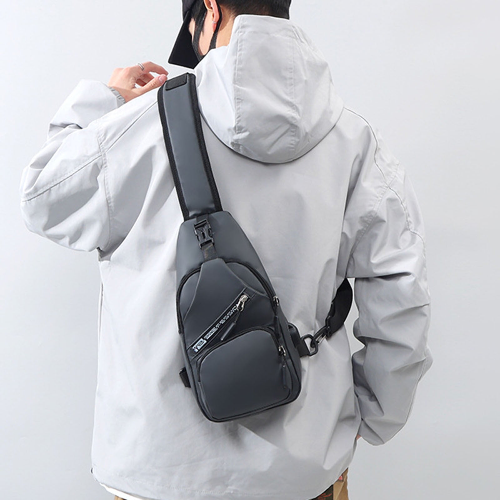 Mega Discount Designer Crossbody Bag Chest Bag For Men Single Shoulder Crossbody Bag simply And Casual Trend multi functional Bag For Men small
