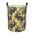 thumbnail image 6 of Lsque Orchids Flowers pattern Laundry Hamper Basket, Tall Woven Rope Hamper Basket for Clothes, Lightweight Storage Basket, Collapsible Waterproof-Medium, 6 of 8