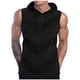 thumbnail image 1 of Camiseta con Capucha Casual Impresa para Hombres, Blusa sin Mangas con Cordón Deportivo para Gimnasio Y Desgaste Al Aire Libre, Top Atlético Transpirable, Sudadera Ligera, 1 of 5