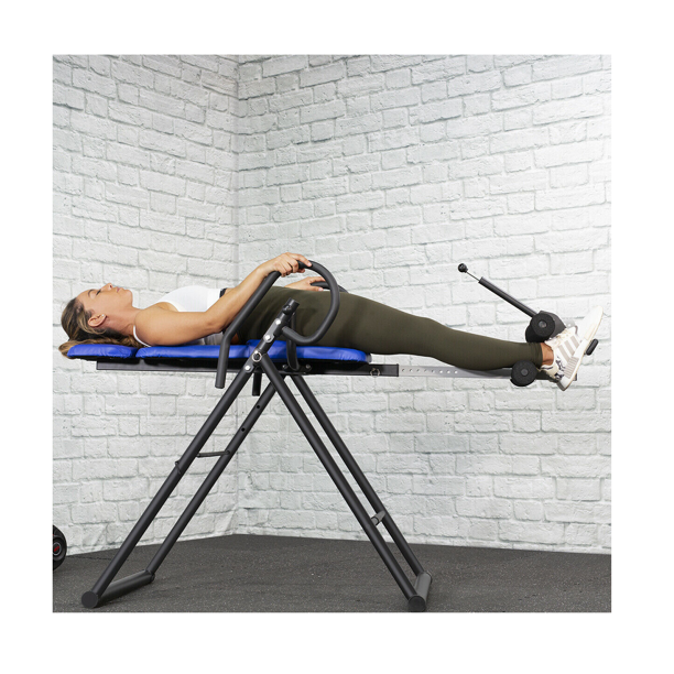 Inversion Table Pro Deluxe Fitness Chiropractic Table Exercise Back