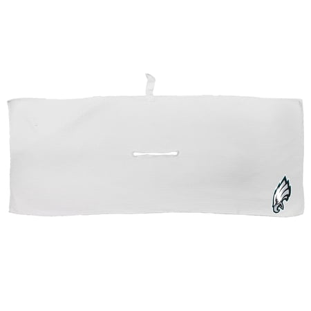 White Philadelphia Eagles 16 x 40 Microfiber Golf Towel